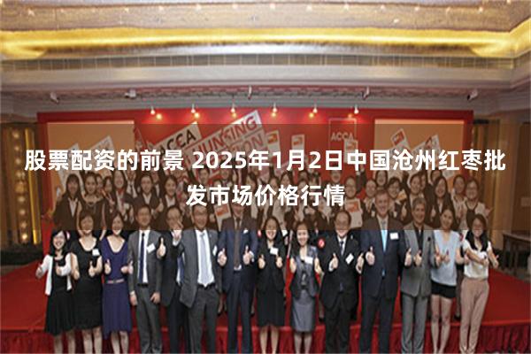 股票配资的前景 2025年1月2日中国沧州红枣批发市场价格行情